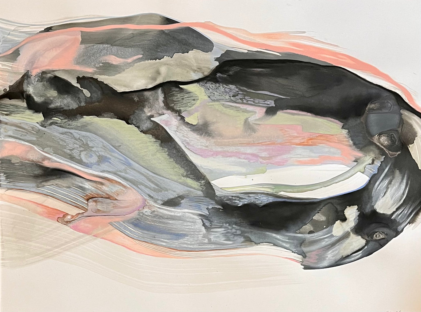 Something In The Water / 18" x 23 3/4"
