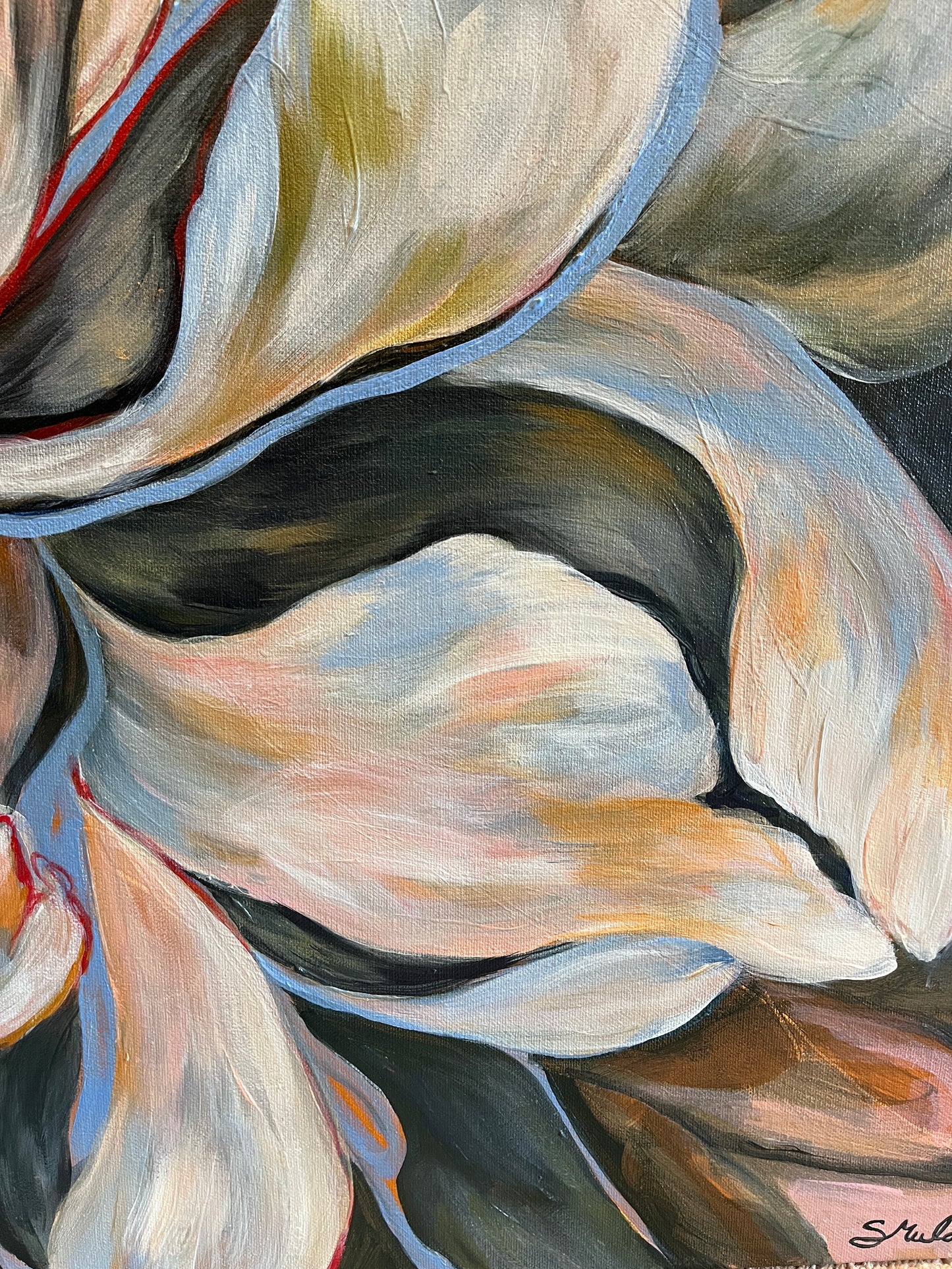 Edit, Change, Shift, Grow / 36" x 36"