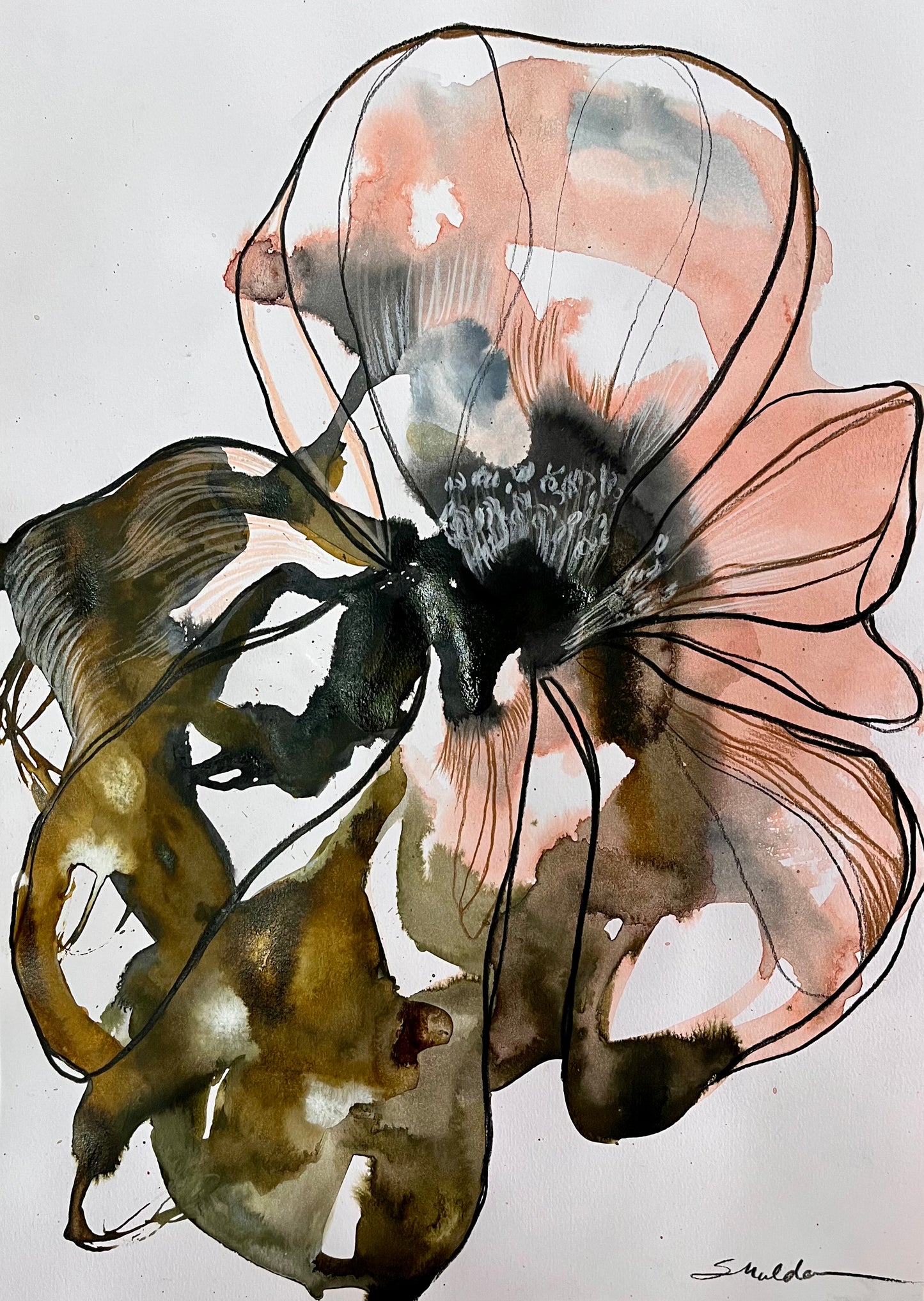 Anymore Of Me / 16.5" x 11.5"