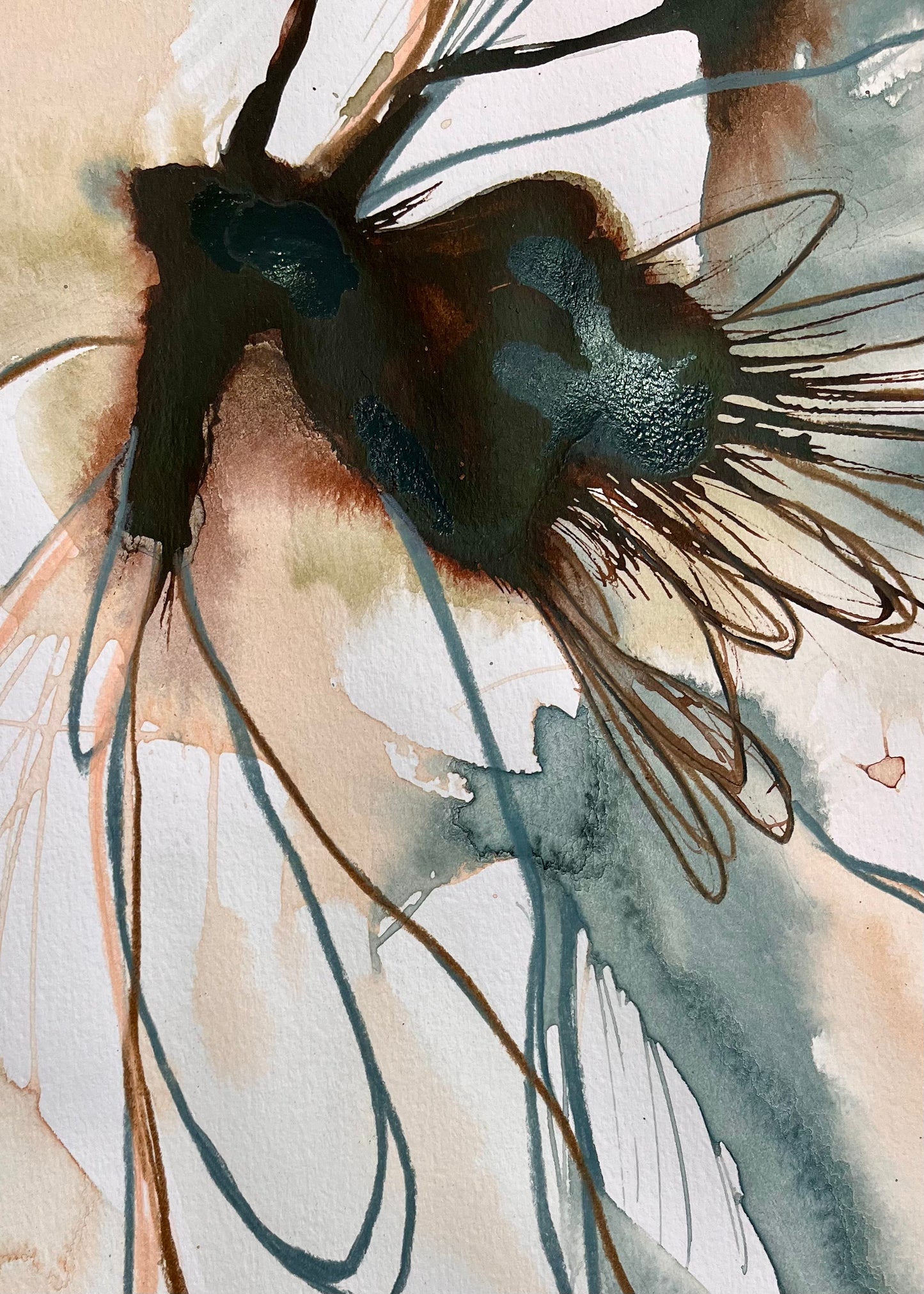Can't Sleep / 16.5" x 11.5"