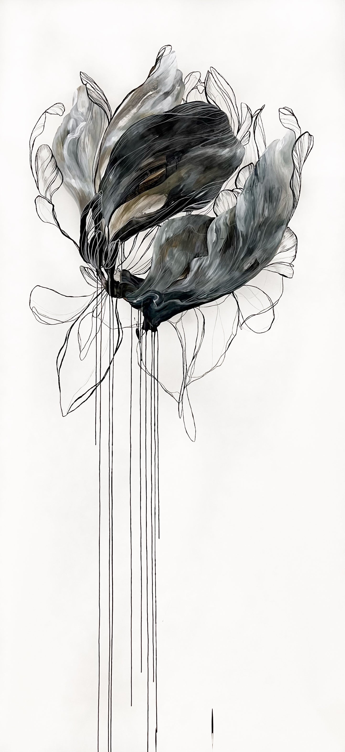 I Hear Symphonies / 94" x 32"