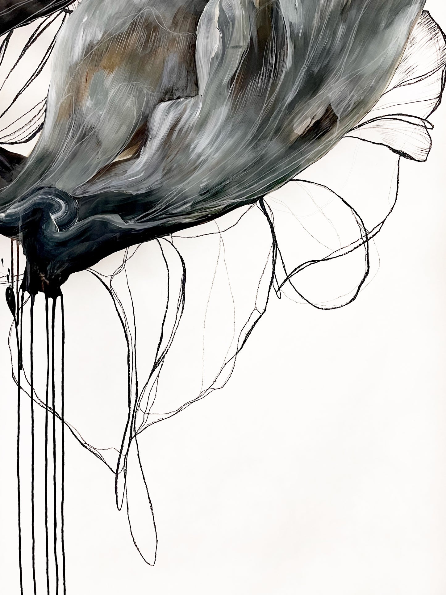 I Hear Symphonies / 94" x 32"