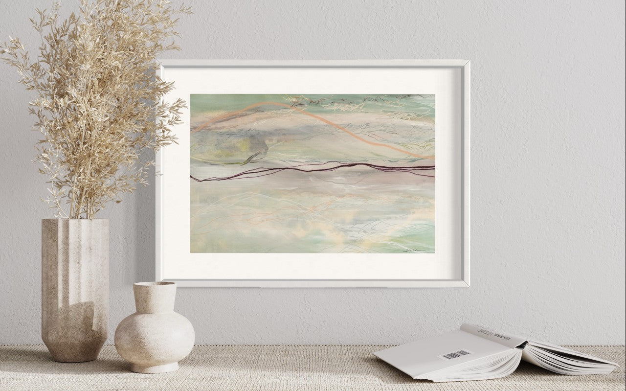Sunset Beach / 13 1/4" x 21 3/4"
